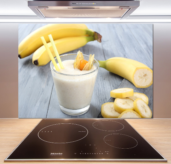 Achterwand keuken Bananencocktail