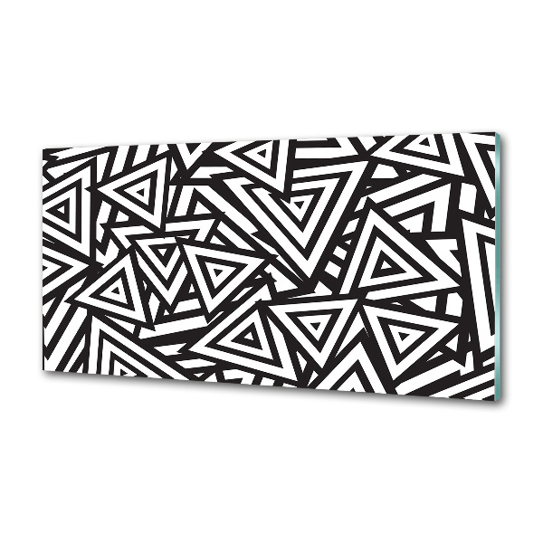 Keuken achterwand Achtergrond met driehoeken