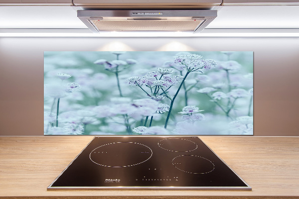 Glazen achterwand keuken Grote mantelkruid