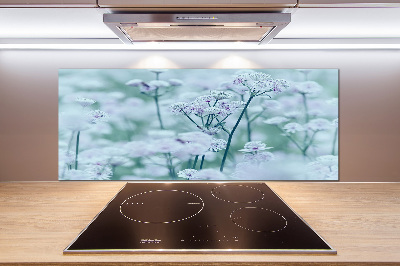 Glazen achterwand keuken Grote mantelkruid