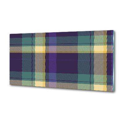 Achterwand keuken Geruite textuur