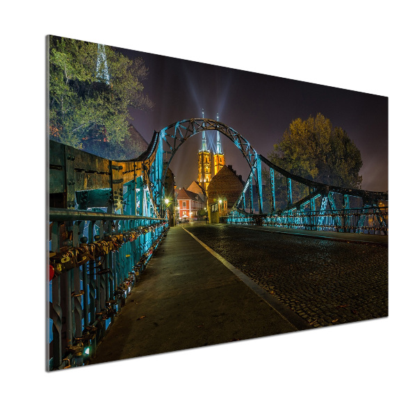 Spatscherm keuken Brug der Geliefden