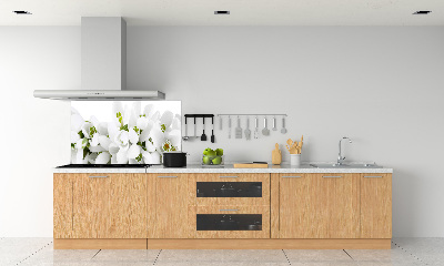 Spatscherm keuken Sneeuwklokjes