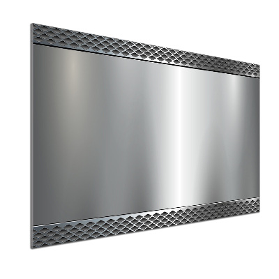 Spatplaat keuken Metalen achtergrond