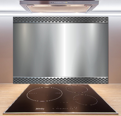 Spatplaat keuken Metalen achtergrond