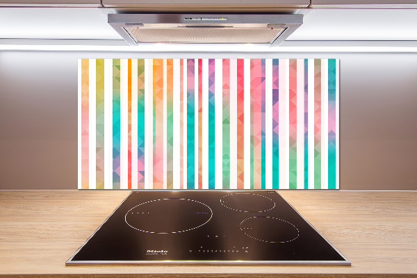 Keuken achterwand Regenboogstrepen