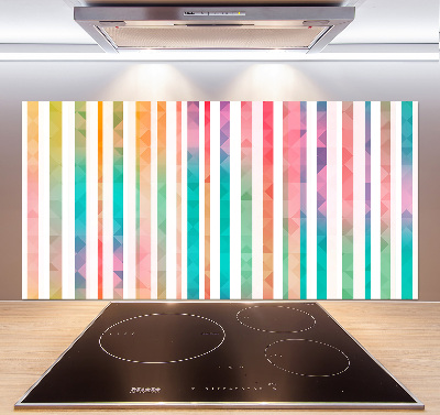 Keuken achterwand Regenboogstrepen