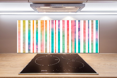 Keuken achterwand Regenboogstrepen