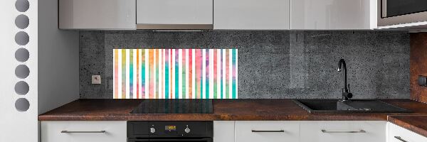 Keuken achterwand Regenboogstrepen