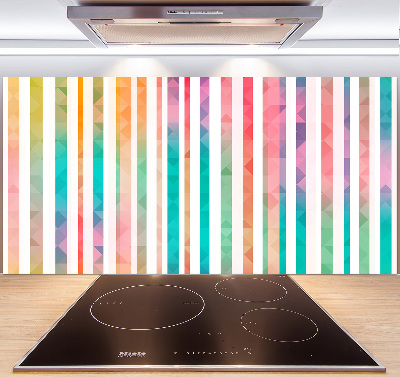 Keuken achterwand Regenboogstrepen