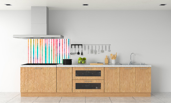 Keuken achterwand Regenboogstrepen