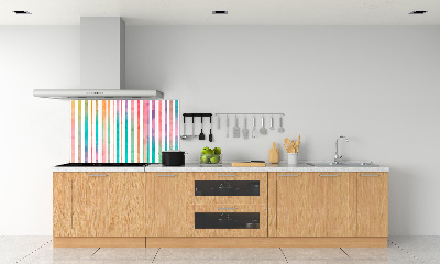 Keuken achterwand Regenboogstrepen