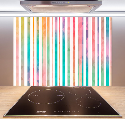 Keuken achterwand Regenboogstrepen
