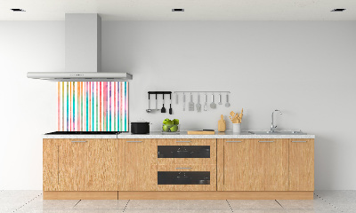 Keuken achterwand Regenboogstrepen