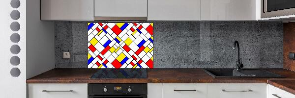 Spatplaat keuken Abstractie