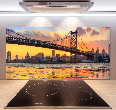 Keuken achterwand Philadelphia-brug