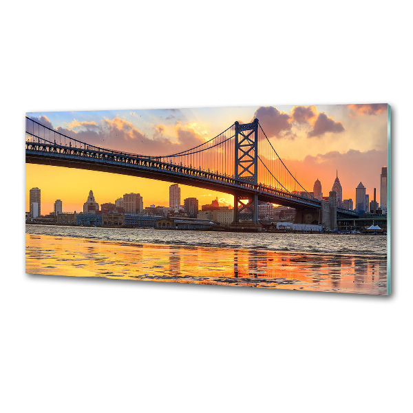 Keuken achterwand Philadelphia-brug