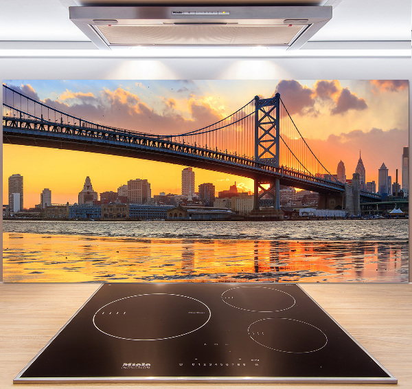 Keuken achterwand Philadelphia-brug