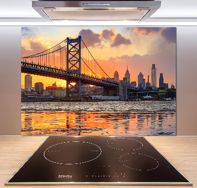 Keuken achterwand Philadelphia-brug