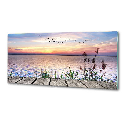 Spatscherm keuken Lake West