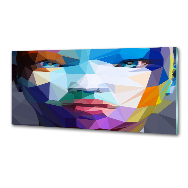 Achterwand keuken Abstracte vrouw