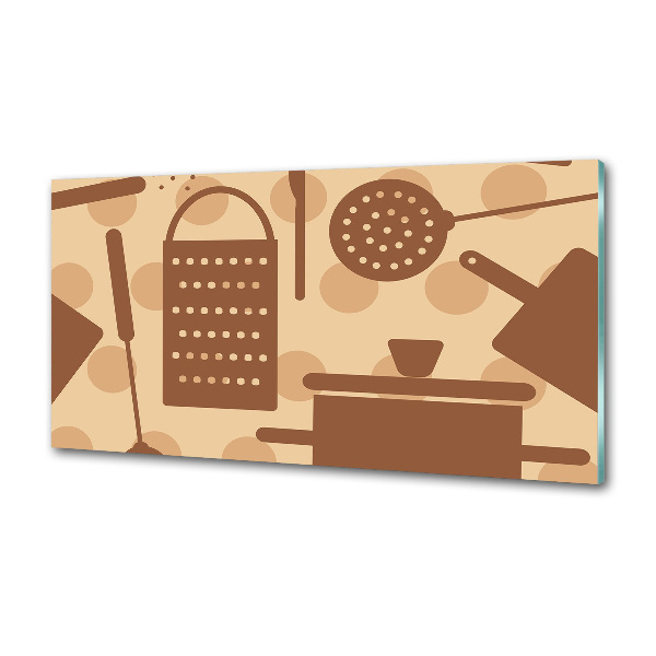 Keuken achterwand Keukengerei