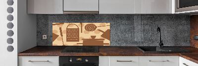 Keuken achterwand Keukengerei