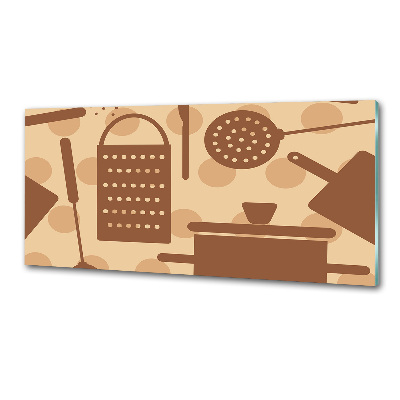 Keuken achterwand Keukengerei