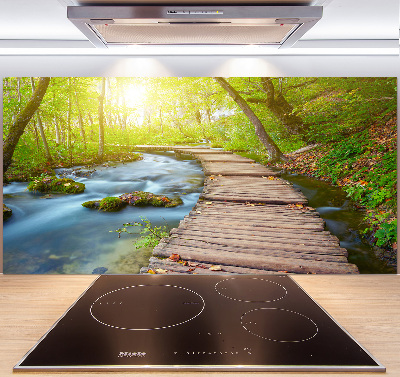 Keuken achterwand Pad in het bos