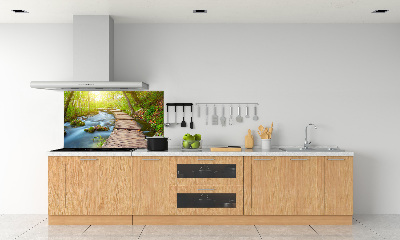 Keuken achterwand Pad in het bos