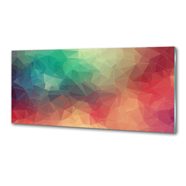 Keuken achterwand Geometrische achtergrond