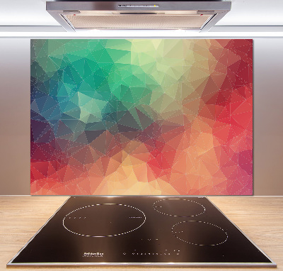 Keuken achterwand Geometrische achtergrond