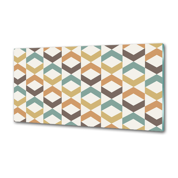 Achterwand keuken Retro achtergrond