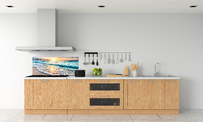 Keuken achterwand Zonsondergangstrand
