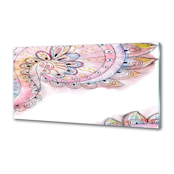 Glazen achterwand keuken Abstract patroon