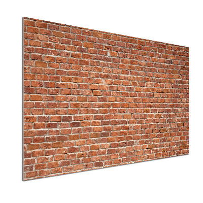 Spatplaat keuken Bakstenen muur