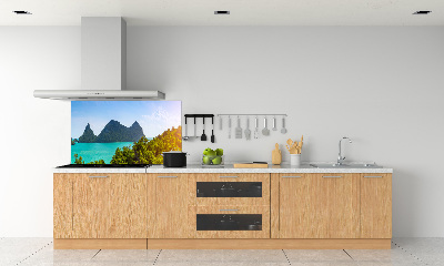 Glazen achterwand keuken Panorama Thailand