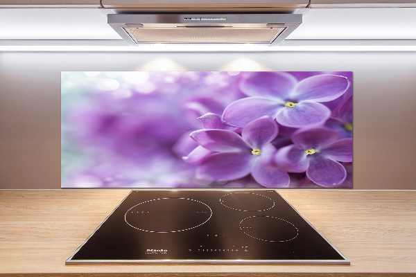 Spatplaat keuken Seringbloemen