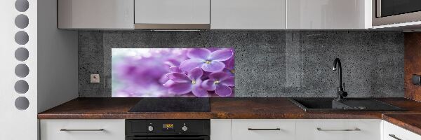 Spatplaat keuken Seringbloemen