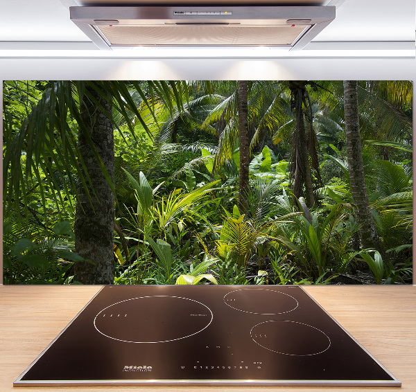 Keuken achterwand Tropisch bos