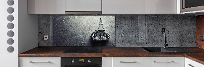 Glazen achterwand keuken Bokshandschoenen