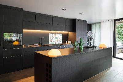 Glazen achterwand keuken Dieren