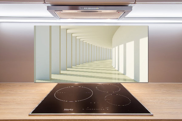 Glazen achterwand keuken Hal