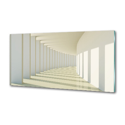 Glazen achterwand keuken Hal