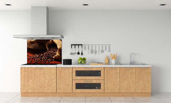 Keuken achterwand Koffiebonen