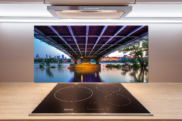 Keuken achterwand Brug in Warschau