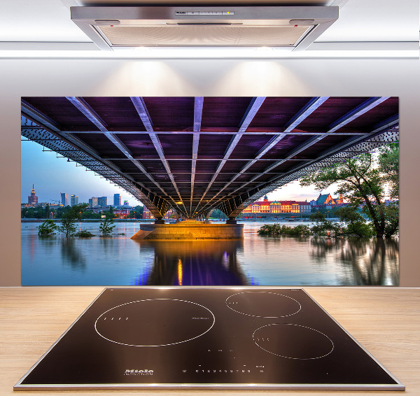 Keuken achterwand Brug in Warschau