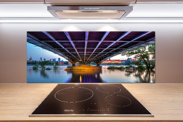 Keuken achterwand Brug in Warschau