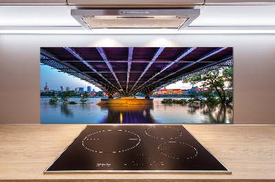Keuken achterwand Brug in Warschau