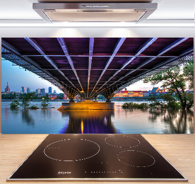 Keuken achterwand Brug in Warschau